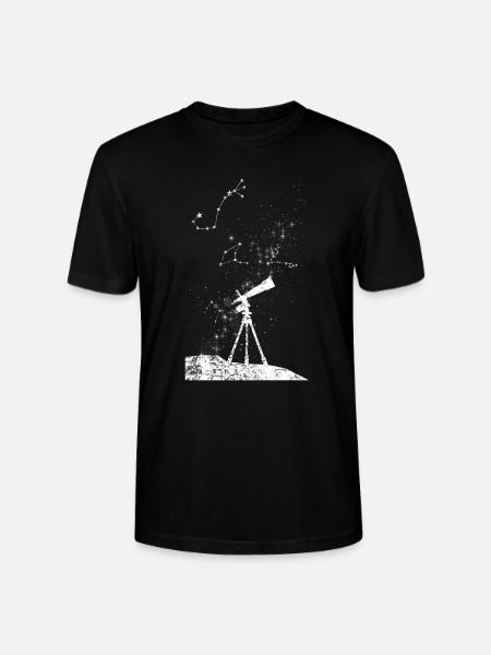 astronomy - Stanley/Stella CRAFTER Unisex Organic T-Shirt - black