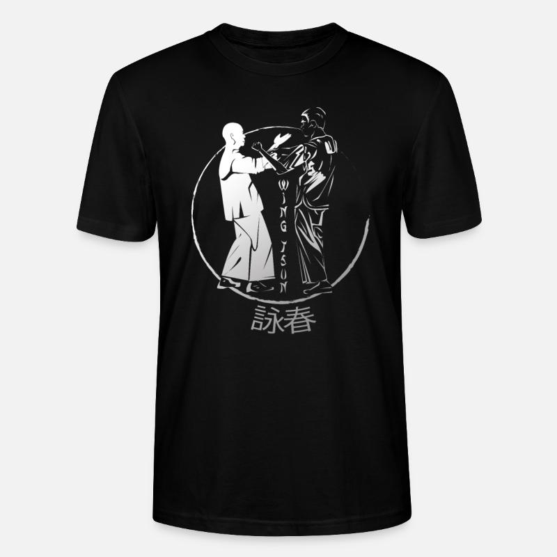 WingTsun Kung Fu - T-shirt bio CRAFTER Stanley Stella Unisexe - noir