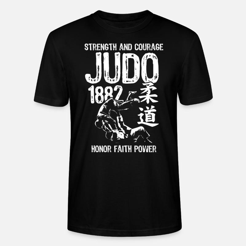 Judo - Stanley/Stella Unisex Bio-T-Shirt CRAFTER - Schwarz
