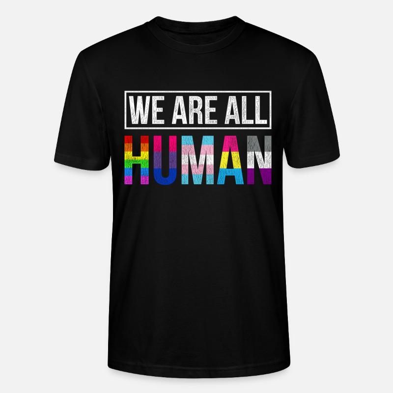 LGBT CSD - Stanley/Stella Unisex Bio-T-Shirt CRAFTER - Schwarz