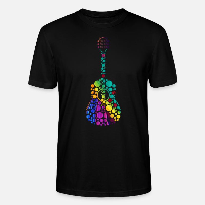 Gitarre E Gitarre - Stanley/Stella Unisex Bio-T-Shirt CRAFTER - Schwarz
