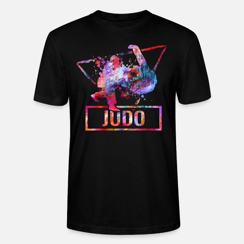 judo - Stanley/Stella Unisex Bio-T-Shirt CRAFTER - Schwarz