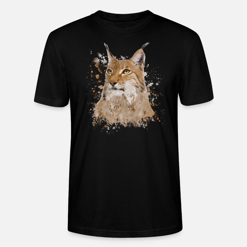 luchs - Stanley/Stella Unisex Bio-T-Shirt CRAFTER - Schwarz