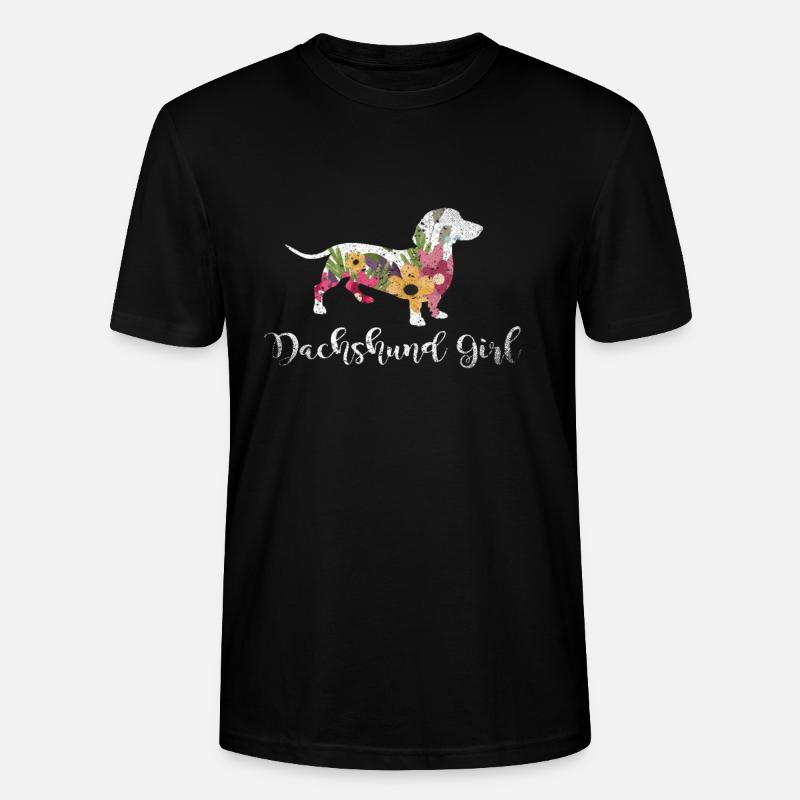 Fille de teckel - T-shirt bio CRAFTER Stanley Stella Unisexe - noir