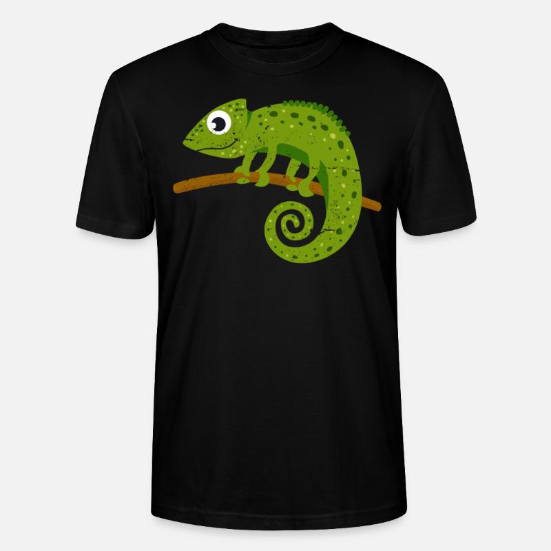 Chameleon - Stanley/Stella Unisex Bio-T-Shirt CRAFTER - Schwarz