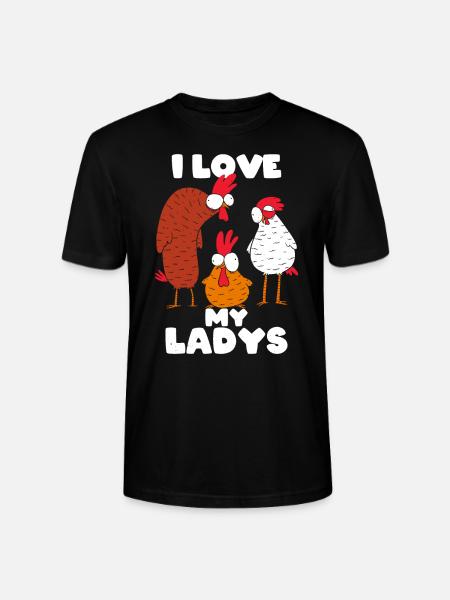 Poulet - T-shirt bio CRAFTER Stanley Stella Unisexe - noir