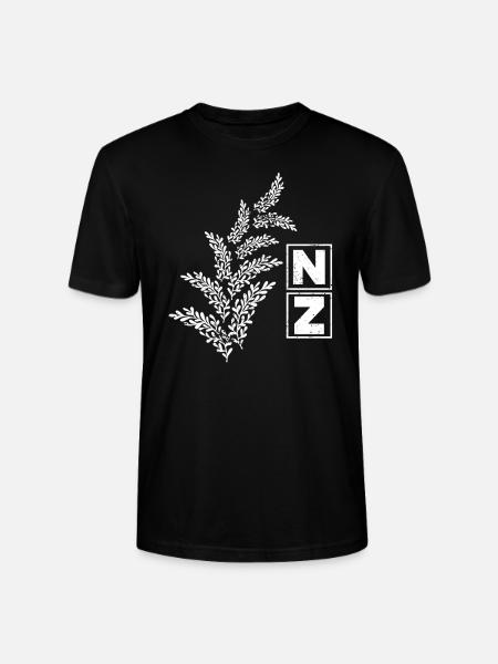 Neuseeland Australien - Stanley/Stella Unisex Bio-T-Shirt CRAFTER - Schwarz