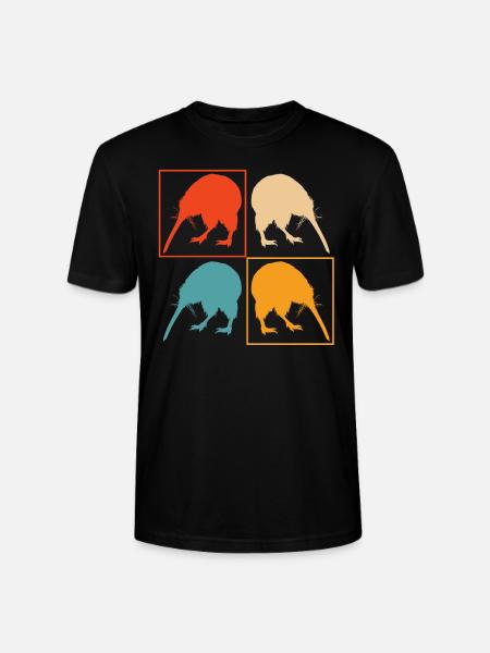 Neuseeland - Stanley/Stella Unisex Bio-T-Shirt CRAFTER - Schwarz