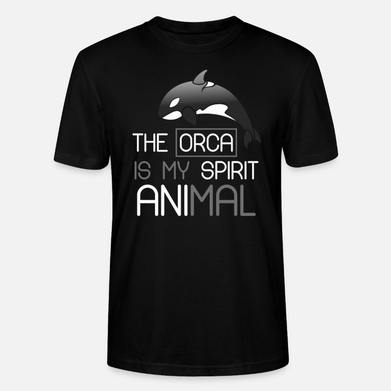 Orca - Stanley/Stella Unisex Bio-T-Shirt CRAFTER - Schwarz
