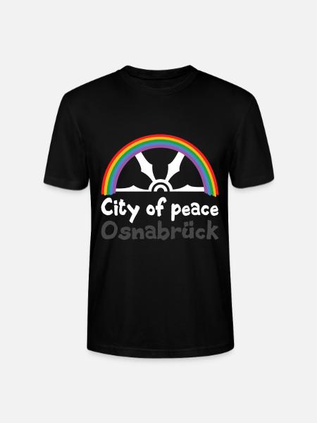 Osnabrück Friedensstadt - Stanley/Stella Unisex Bio-T-Shirt CRAFTER - Schwarz