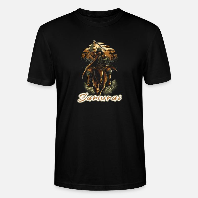Samurai - Stanley/Stella Unisex Bio-T-Shirt CRAFTER - Schwarz