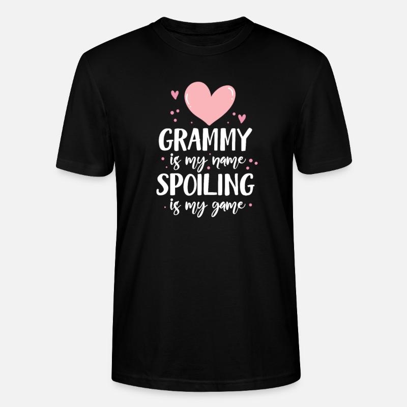 Oma - Stanley/Stella Unisex Bio-T-Shirt CRAFTER - Schwarz