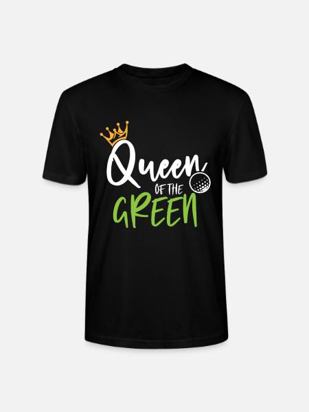 Golfer Golfer playing golf - Stanley/Stella CRAFTER Unisex Organic T-Shirt - black