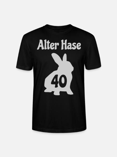 Main de 40 ans - T-shirt bio CRAFTER Stanley Stella Unisexe - noir