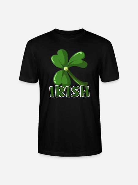 Irish - Stanley/Stella CRAFTER Unisex Organic T-Shirt - black