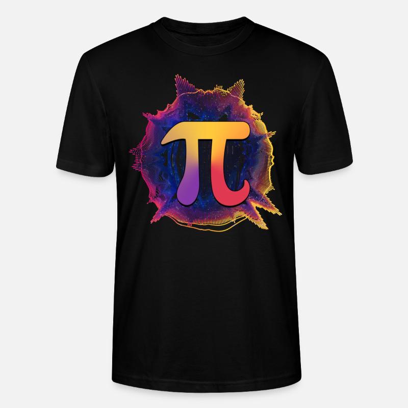 Pi Symbol - Stanley/Stella Unisex Bio-T-Shirt CRAFTER - Schwarz