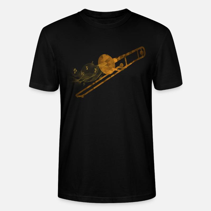 Posaune - Stanley/Stella Unisex Bio-T-Shirt CRAFTER - Schwarz