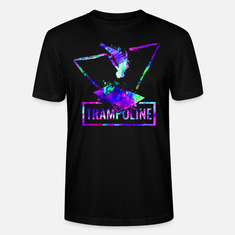 Trampolin - Stanley/Stella Unisex Bio-T-Shirt CRAFTER - Schwarz