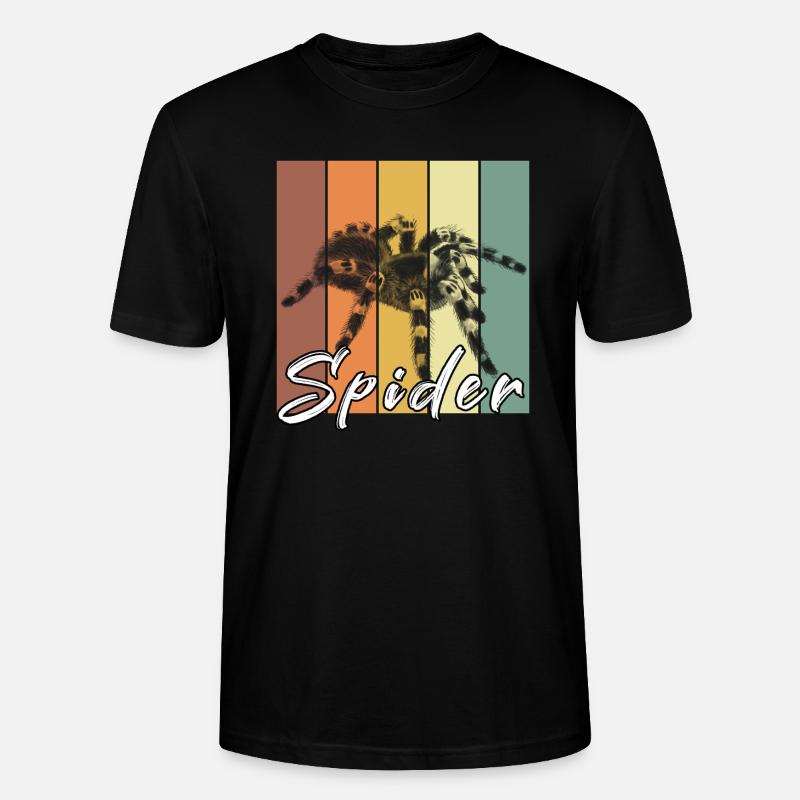 Araign? e - T-shirt bio CRAFTER Stanley Stella Unisexe - noir