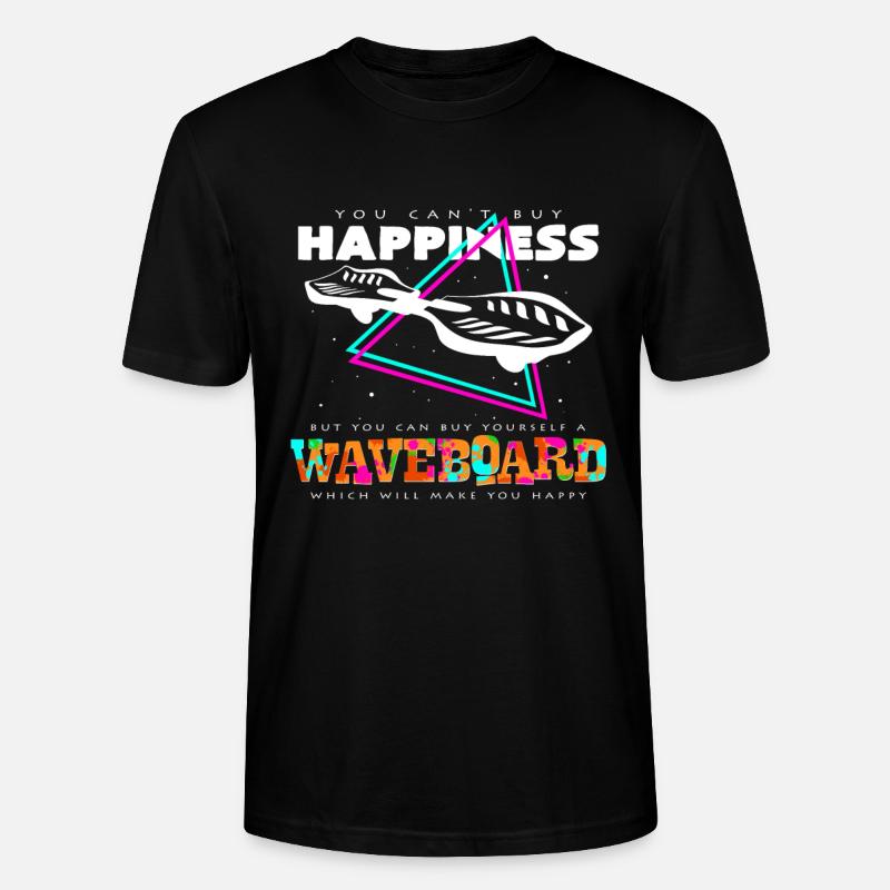 Waveboard - Stanley/Stella Unisex Bio-T-Shirt CRAFTER - Schwarz