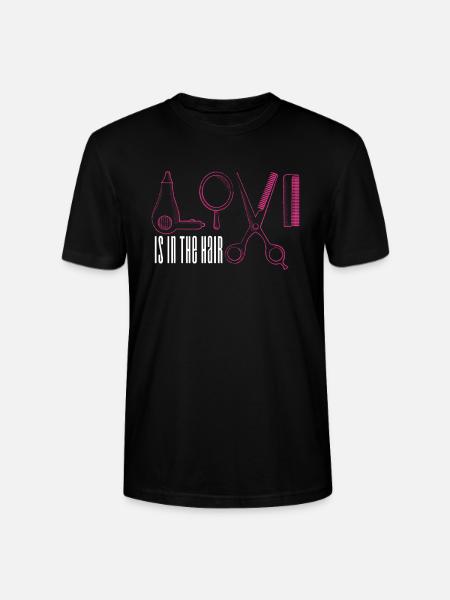 Coiffeur coiffeur coiffeur - T-shirt bio CRAFTER Stanley Stella Unisexe - noir