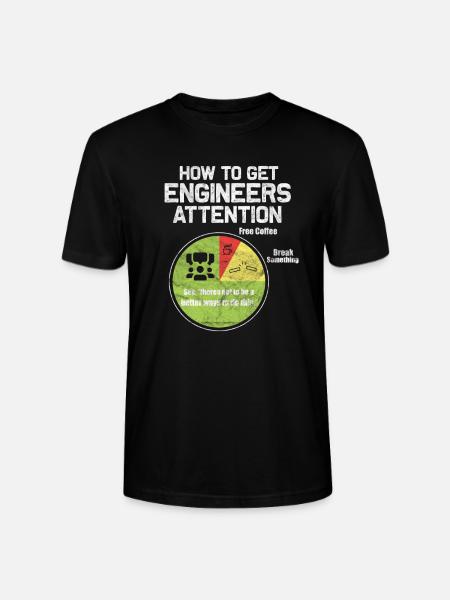 Ingeniør ingeniør ingeniør civilingeniør gave - Stanley Stella CRAFTER unisex økologisk-T-shirt - sort