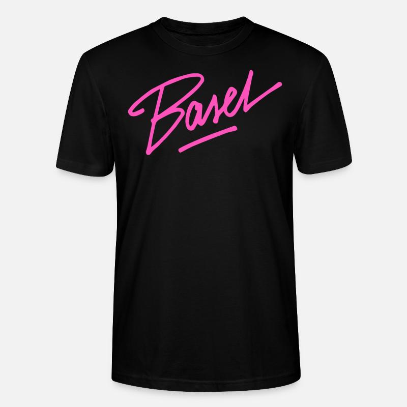 Basel - Stanley/Stella Unisex Bio-T-Shirt CRAFTER - Schwarz