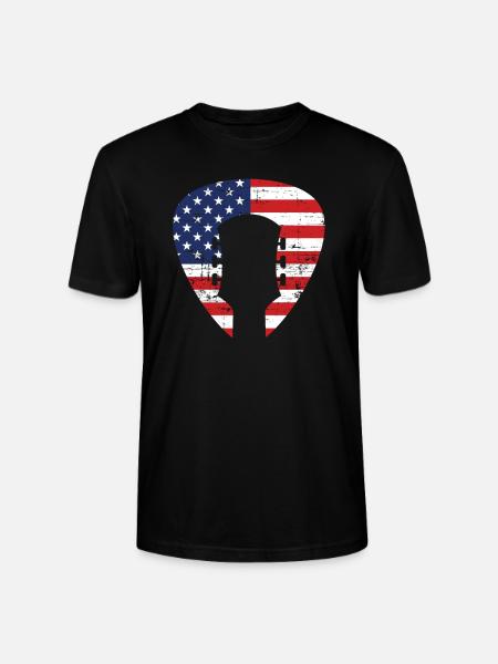 Gitarre - Stanley/Stella Unisex Bio-T-Shirt CRAFTER - Schwarz