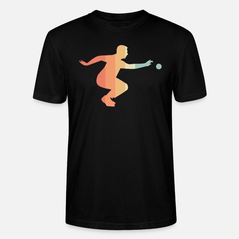 Cadeau rétro de l'équipe Boule - T-shirt bio CRAFTER Stanley Stella Unisexe - noir