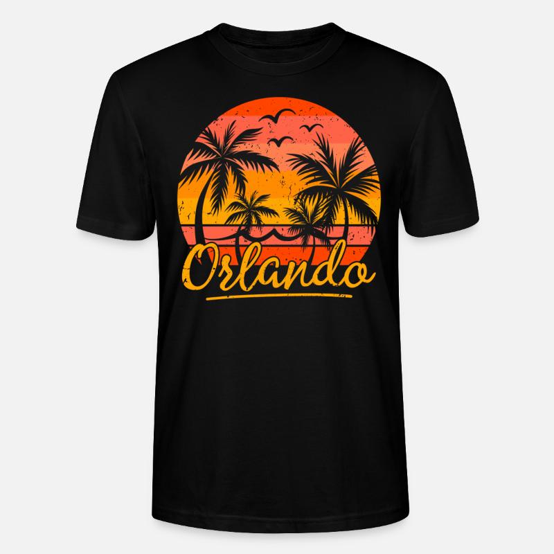 Orlando - Stanley/Stella Unisex Bio-T-Shirt CRAFTER - Schwarz