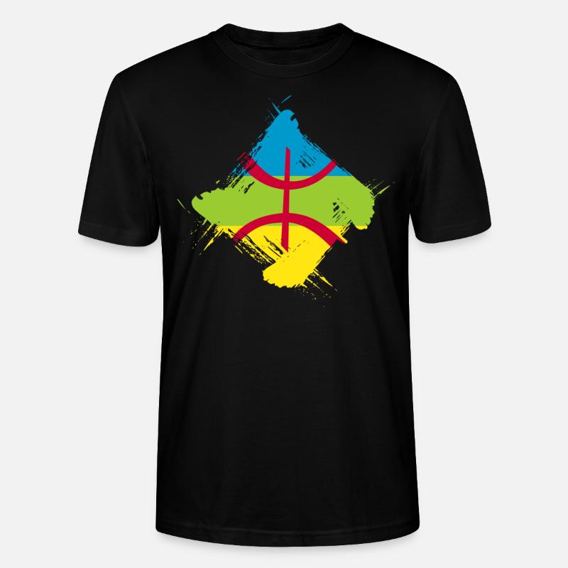 Amazigh - Stanley/Stella Unisex Bio-T-Shirt CRAFTER - Schwarz