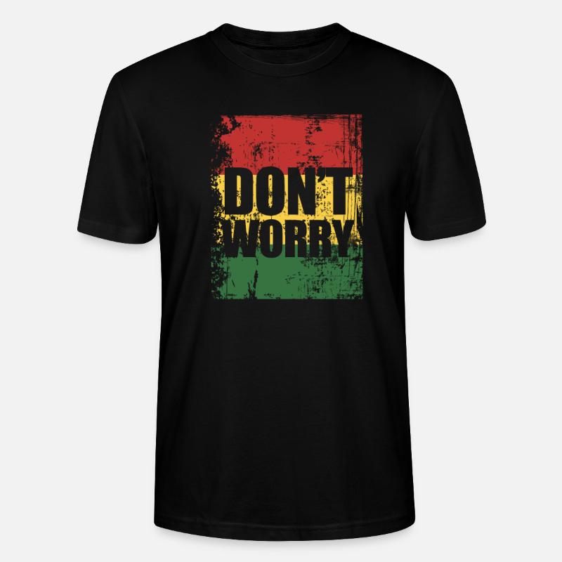 Reggae - Stanley/Stella Unisex Bio-T-Shirt CRAFTER - Schwarz