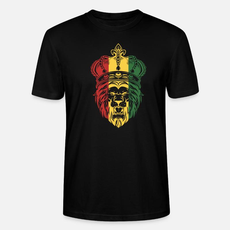 Rasta - Stanley/Stella Unisex Bio-T-Shirt CRAFTER - Schwarz