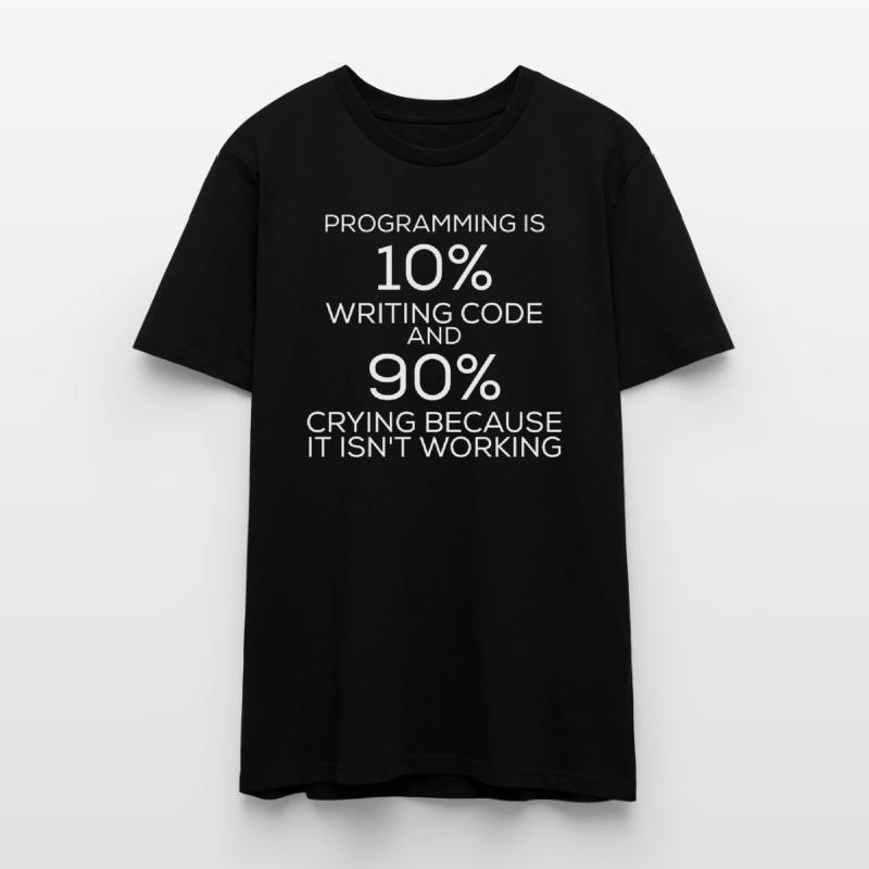 Programmation de programmation drôle d'énonciation T-shirt bio CRAFTER Stanley Stella Unisexe