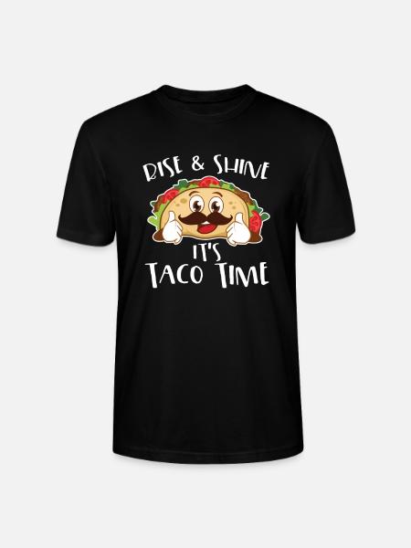Taco Mexican cuisine tacos - Stanley/Stella CRAFTER Unisex Organic T-Shirt - black