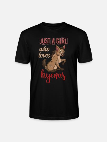 Hyena africa animal - Stanley/Stella CRAFTER Unisex Organic T-Shirt - black