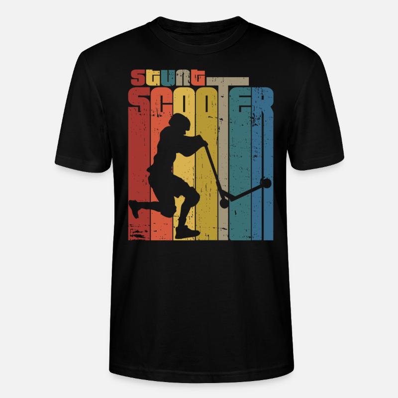 Scooter - Stanley/Stella Unisex Bio-T-Shirt CRAFTER - Schwarz
