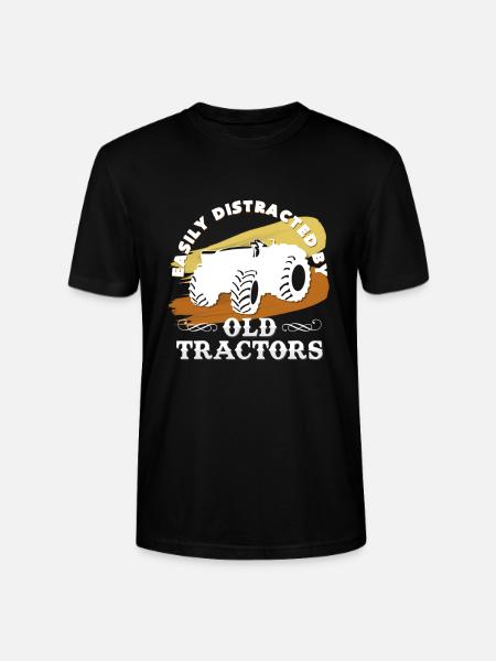 Oldtimer Traktoren - Stanley/Stella Unisex Bio-T-Shirt CRAFTER - Schwarz