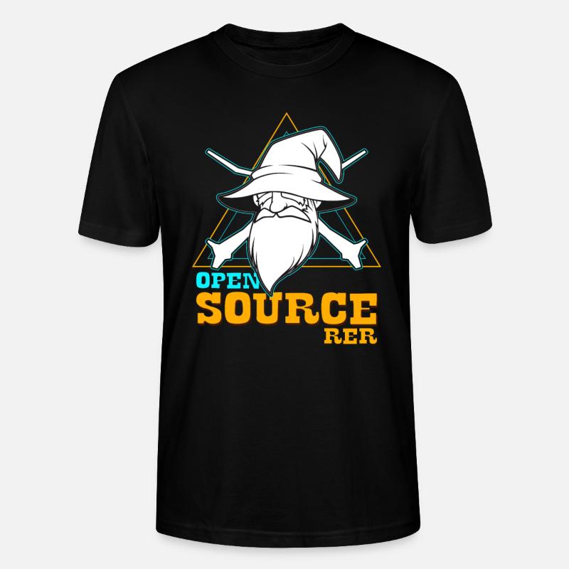 Open source - T-shirt bio CRAFTER Stanley Stella Unisexe - noir