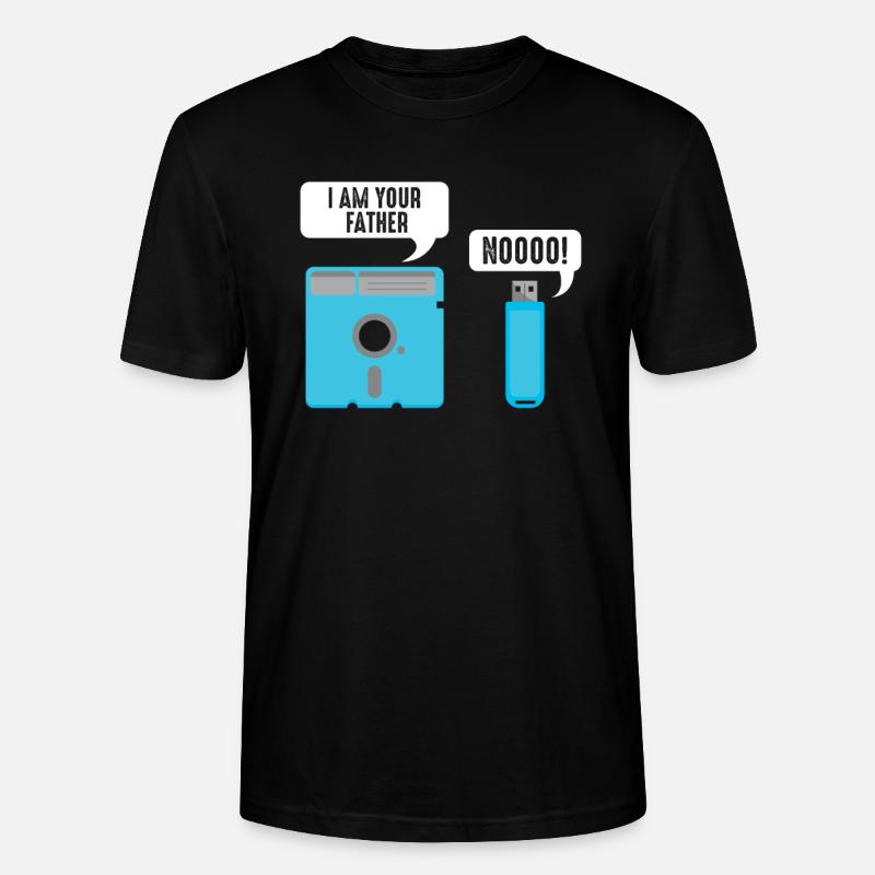 Witziges Programmierer & Nerd Zitat - Stanley/Stella Unisex Bio-T-Shirt CRAFTER - Schwarz