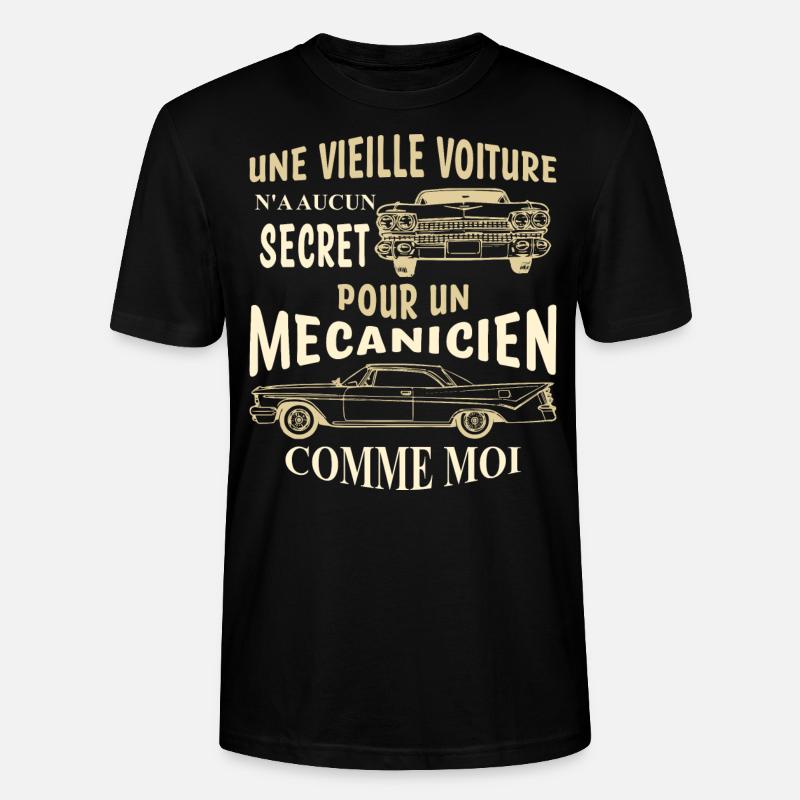 Mechanischer Humor - Stanley/Stella Unisex Bio-T-Shirt CRAFTER - Schwarz