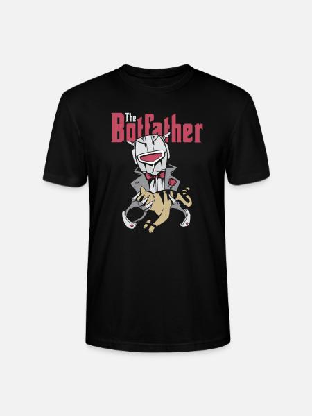 Cadeaux de robot robot Botfather - T-shirt bio CRAFTER Stanley Stella Unisexe - noir