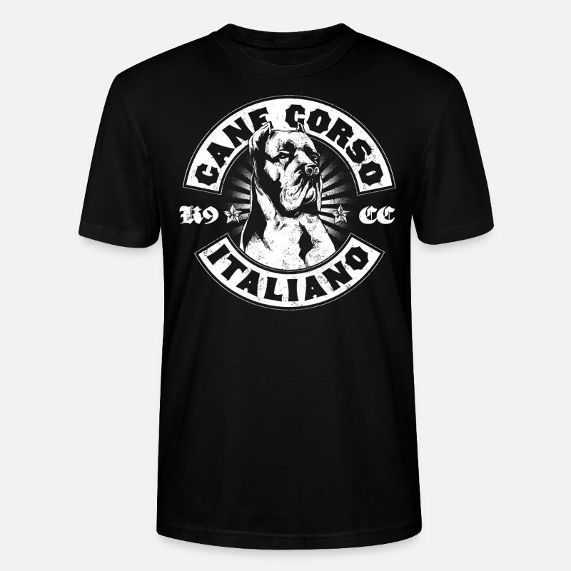 Cane Corso - Stanley/Stella Unisex Bio-T-Shirt CRAFTER - Schwarz