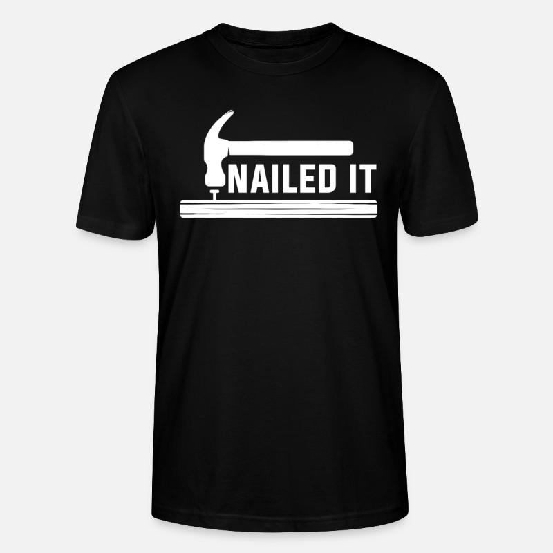 Menuisier menuisier menuisier menuisier - T-shirt bio CRAFTER Stanley Stella Unisexe - noir