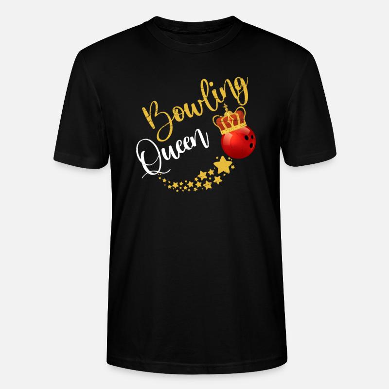 Bowling - Stanley/Stella Unisex Bio-T-Shirt CRAFTER - Schwarz