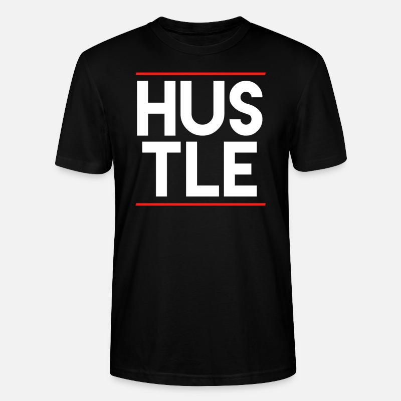 Hustle - Stanley/Stella Unisex Bio-T-Shirt CRAFTER - Schwarz