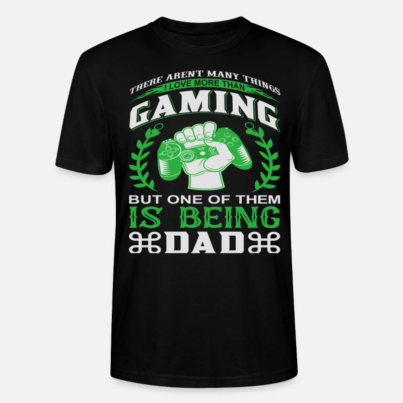 Gamer Zocker Player Geschenkidee - Stanley/Stella Unisex Bio-T-Shirt CRAFTER - Schwarz