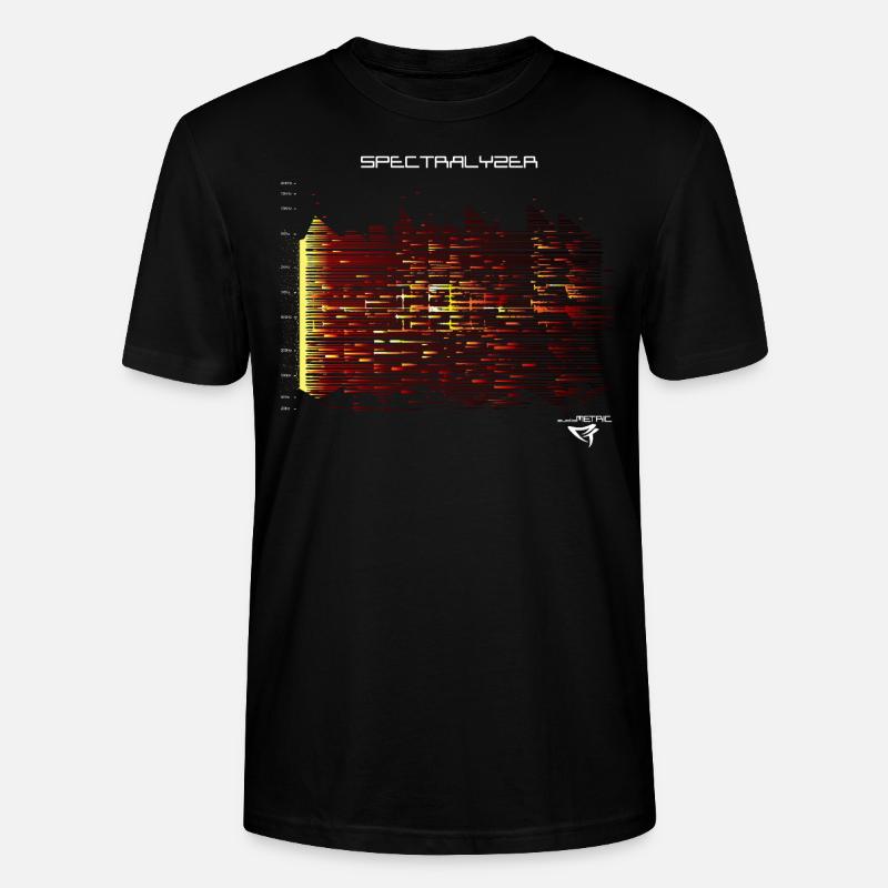 Audio Analyzer - Stanley/Stella Unisex Bio-T-Shirt CRAFTER - Schwarz
