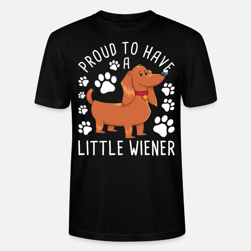 Dackel - Stanley/Stella Unisex Bio-T-Shirt CRAFTER - Schwarz