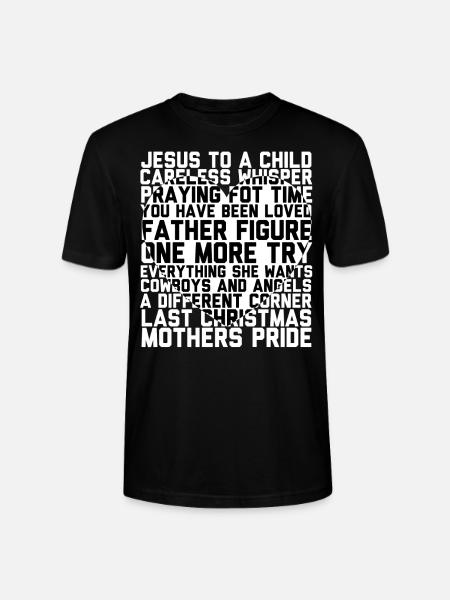George Yog the Legend T-Shirt Faith - Stanley Stella CRAFTER unisex økologisk-T-shirt - sort
